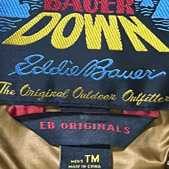 Eddie Bauer Men's 1936 Skyliner Model Down Jacket Sz Tall Medium NWT - Picture 11 of 15